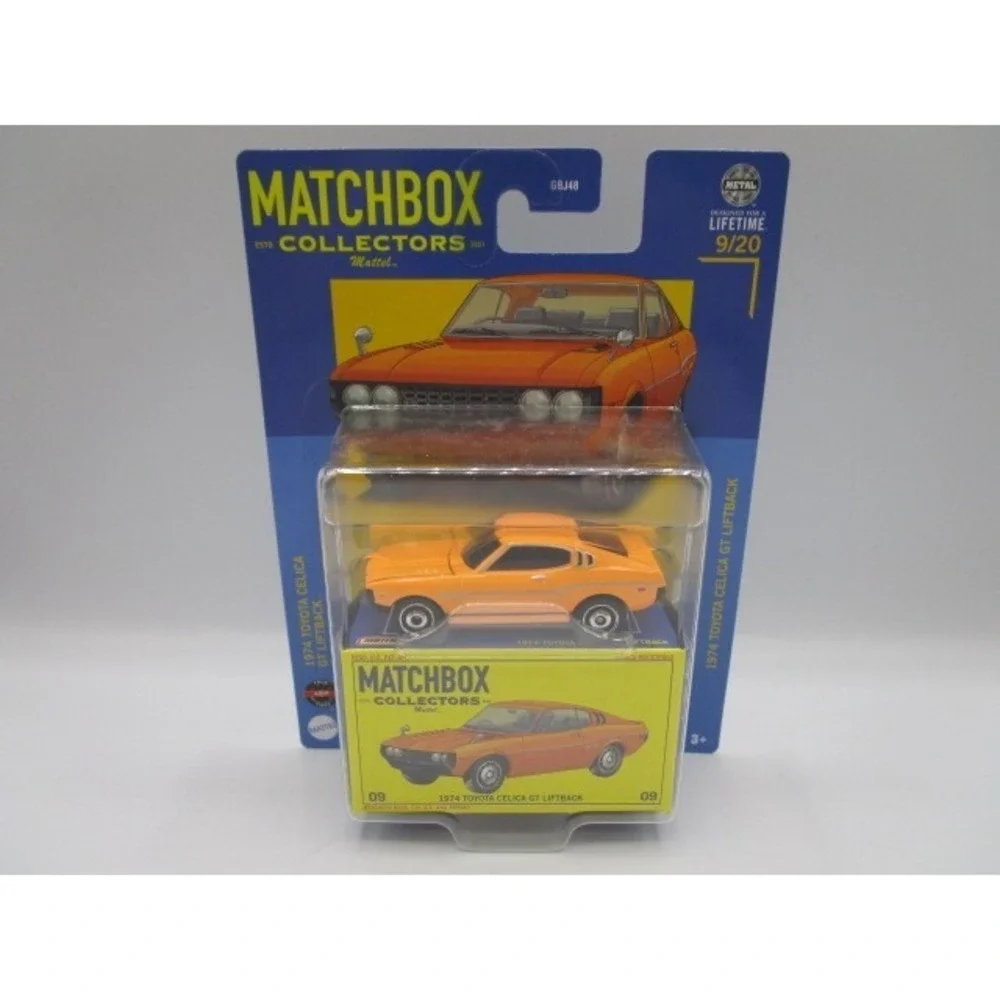 Matchbox Collectors 1974 Toyota Celica GT Liftback Orange 9/20 Diecast Car RR